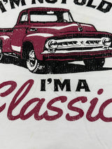 I'M NOT OLD I'M A Classic White T-Shirt - M
