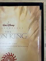 's The Lion King Lithographs And Epigraph 1995 Collector Set VHS
