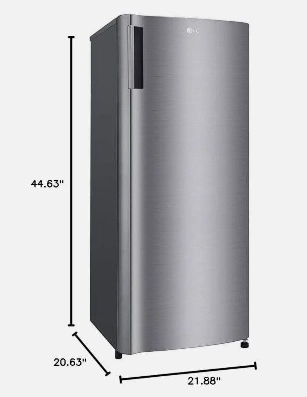 LG Refrigerator 6.0 cu. ft. Single Door Platinum Silver LRONC0605V