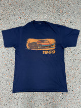 1969 Ford Mustang Blue T-Shirt - M