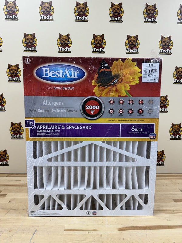 BestAir A201-SGM-BOX11R 11 MERV Air Filter 20X25X6