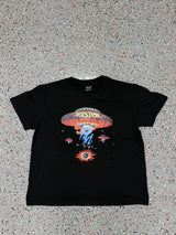 1987 Boston US Tour UFO Paper Black T-Shirt - M