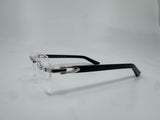 NEW! Cartier Silver/Green CT0623O-003 Glasses (Transparent Lens)