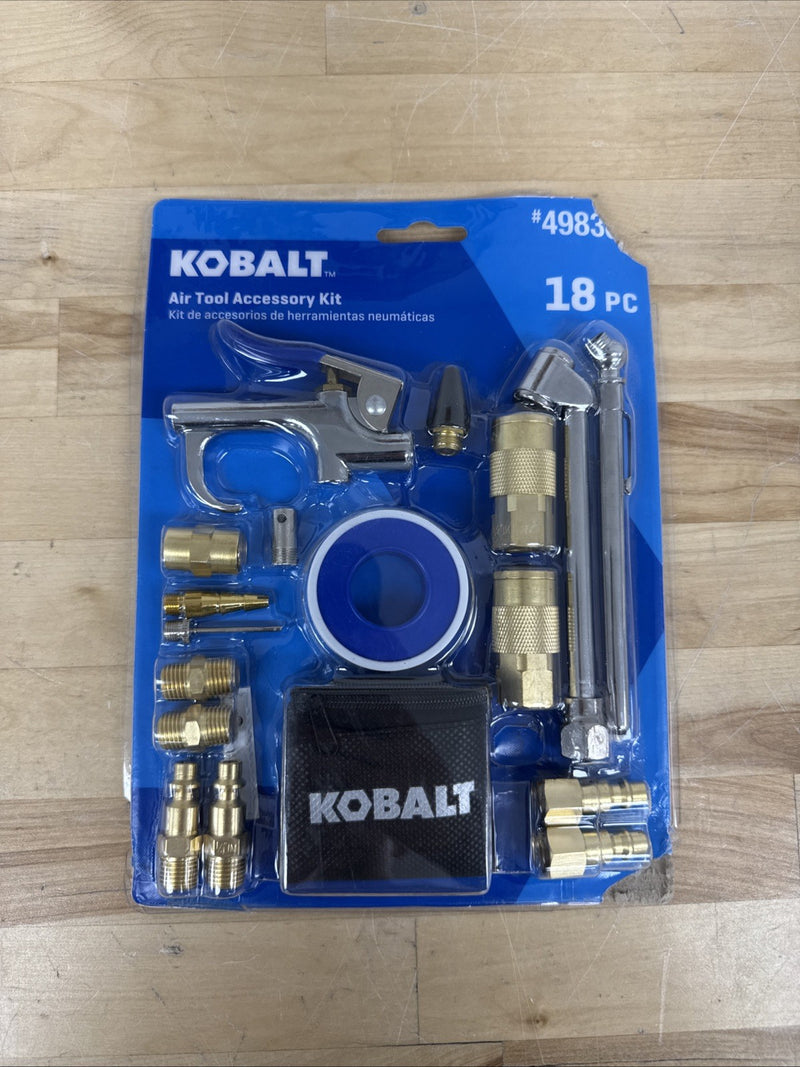 Kobalt - SGY-AIR200 - 18-Piece Air Compressor Accessory Kit Ensemble With Bag
