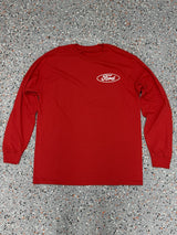 Blue Oval Logo Ford Long Sleeve Shirt Emblem GT ST Racing T-Shirt - M