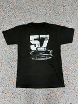 1957 Chevy Bel Air Front View With Year T-Shirt - M