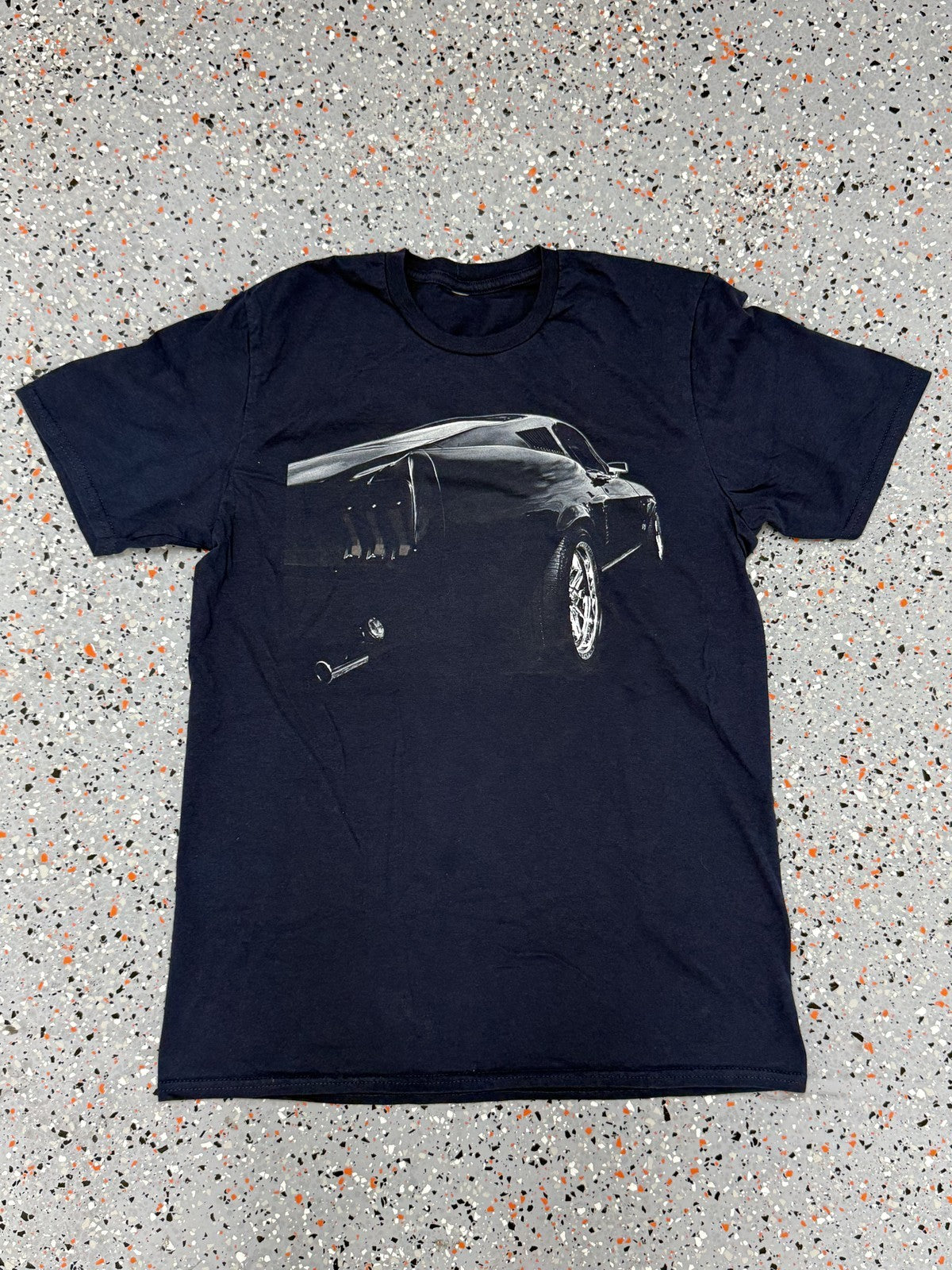 Mustang Fastback Silhouette Shirt - Mustang Unisex T-Shirt - M