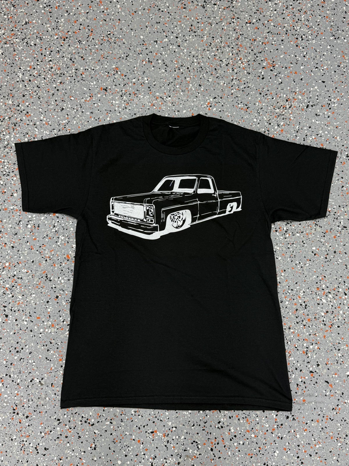 73-87 Chevrolet C10 Truck Slammed Graphic T-Shirt - M