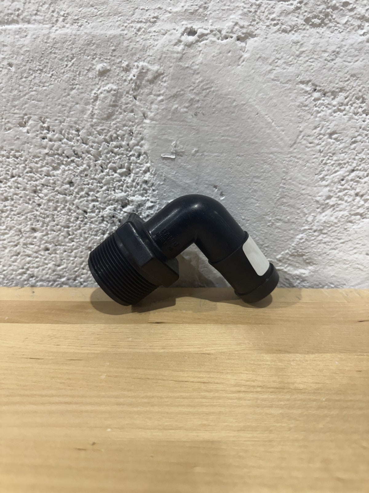 Banjo HB150/125-90 Polypropylene Hose Fitting, 90 Degree Elbow, 1-1/2" NPT Male