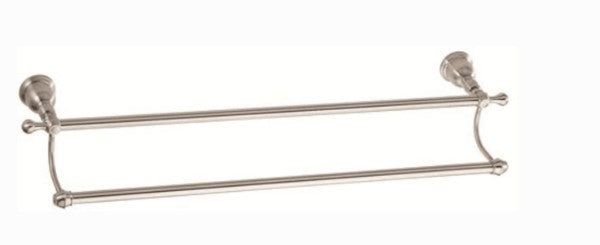 Danze 24 inch Double Towel Bar Brushed Nickel D443611BN NEW