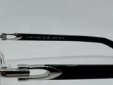 NEW! Cartier Silver/Green CT0623O-003 Glasses (Transparent Lens)