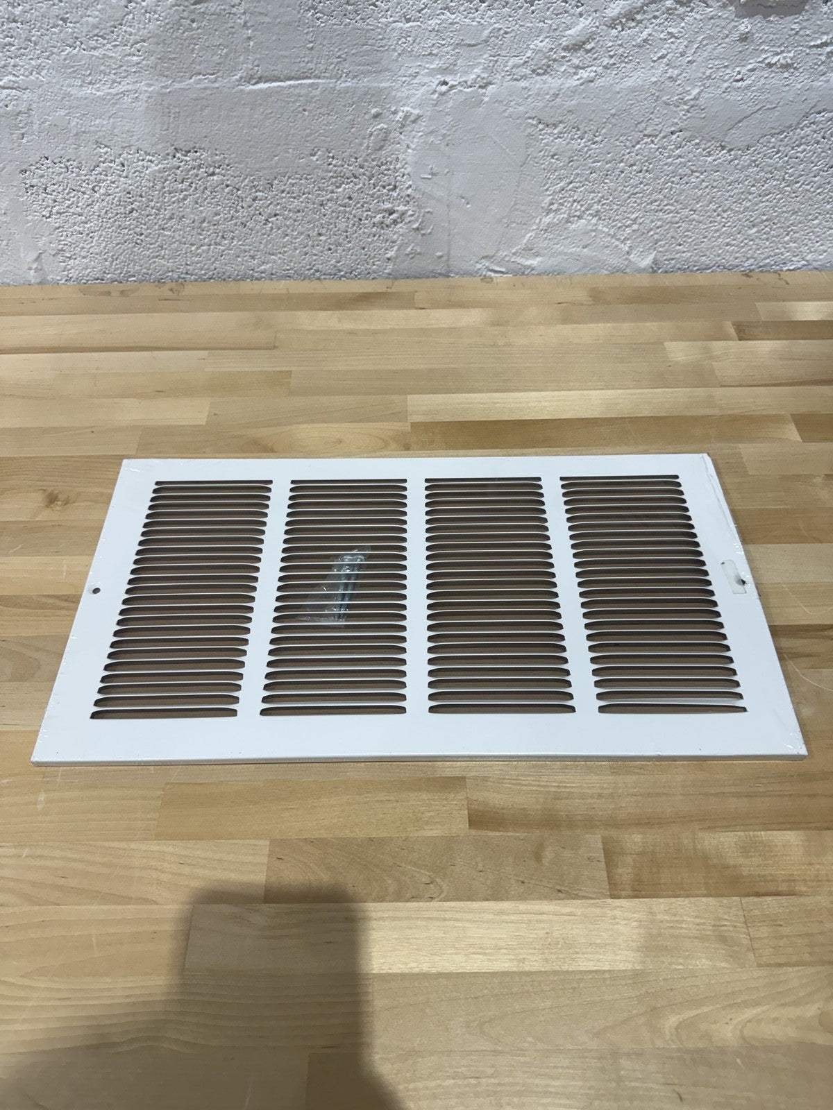 4MJR3 Return Air Grille , 8 X 16 , White , Steel