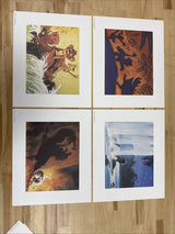 's The Lion King Lithographs And Epigraph 1995 Collector Set VHS