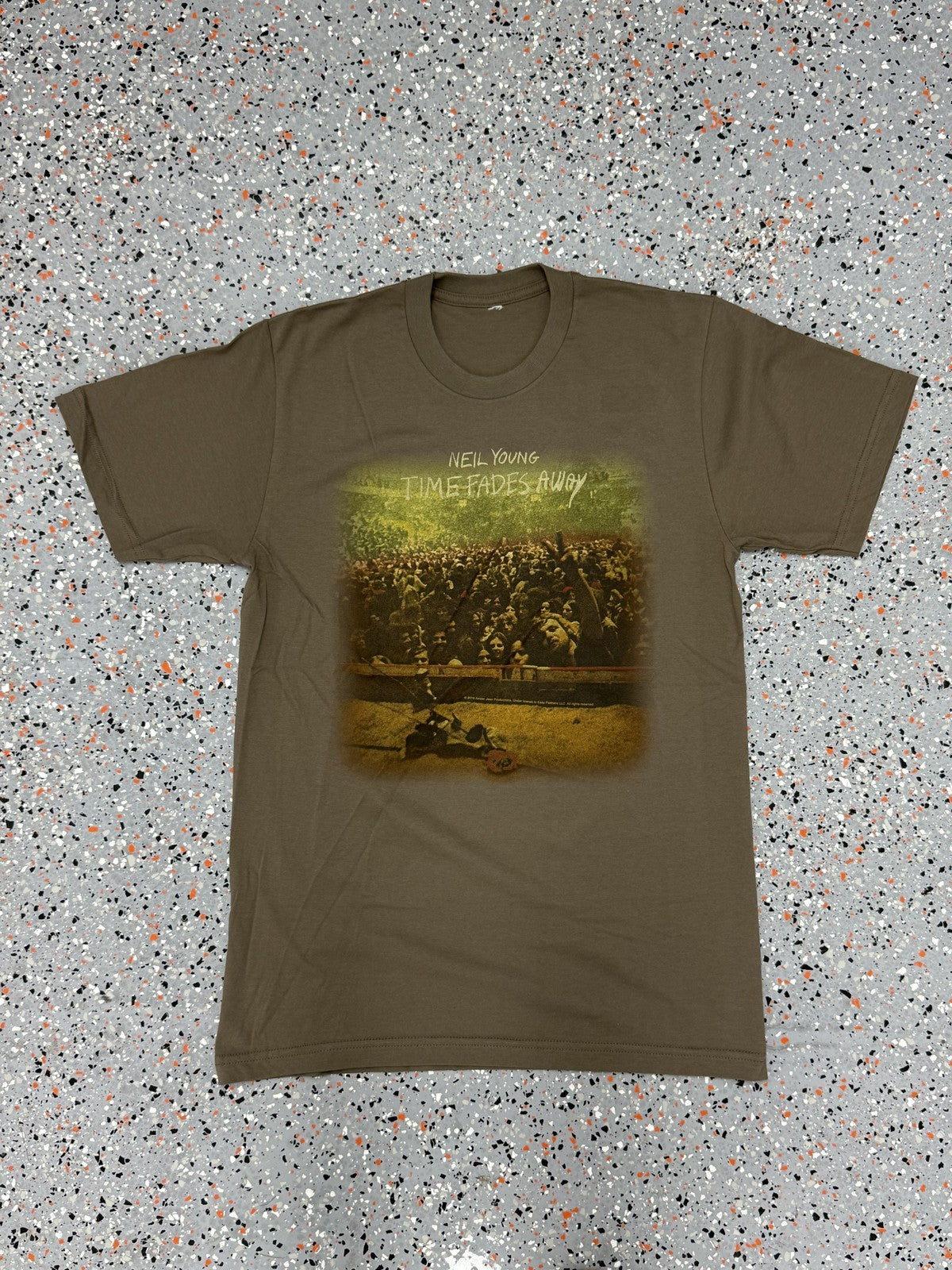 Neil Young Time Fades Away T-Shirt - M