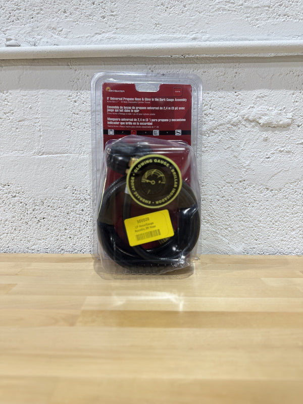 Mr. Heater 8' Propane Hose Assembly with Acme Nut and Propane Gauge F273718