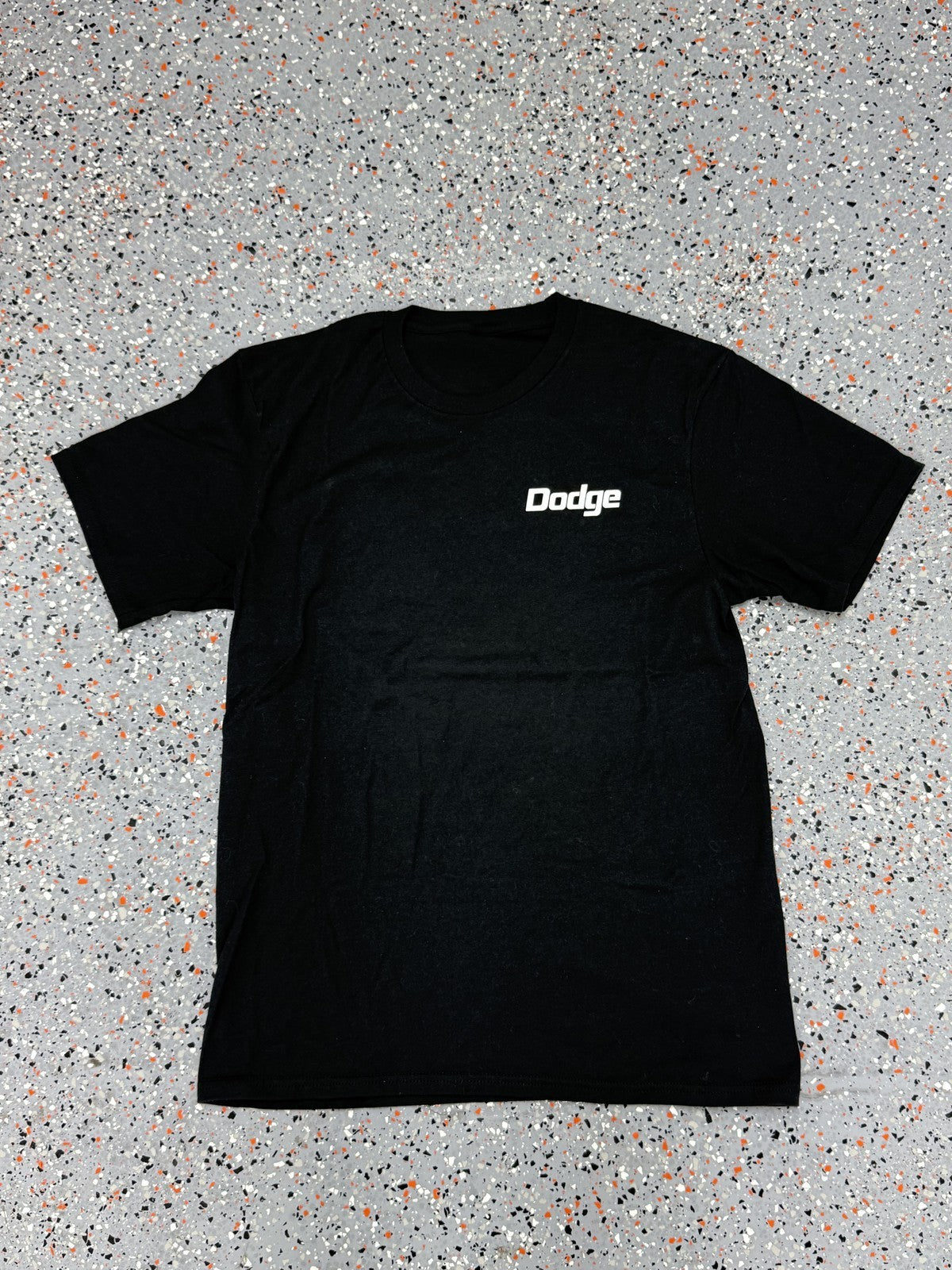 1970 Dodge Charger Black and White T-Shirt - M