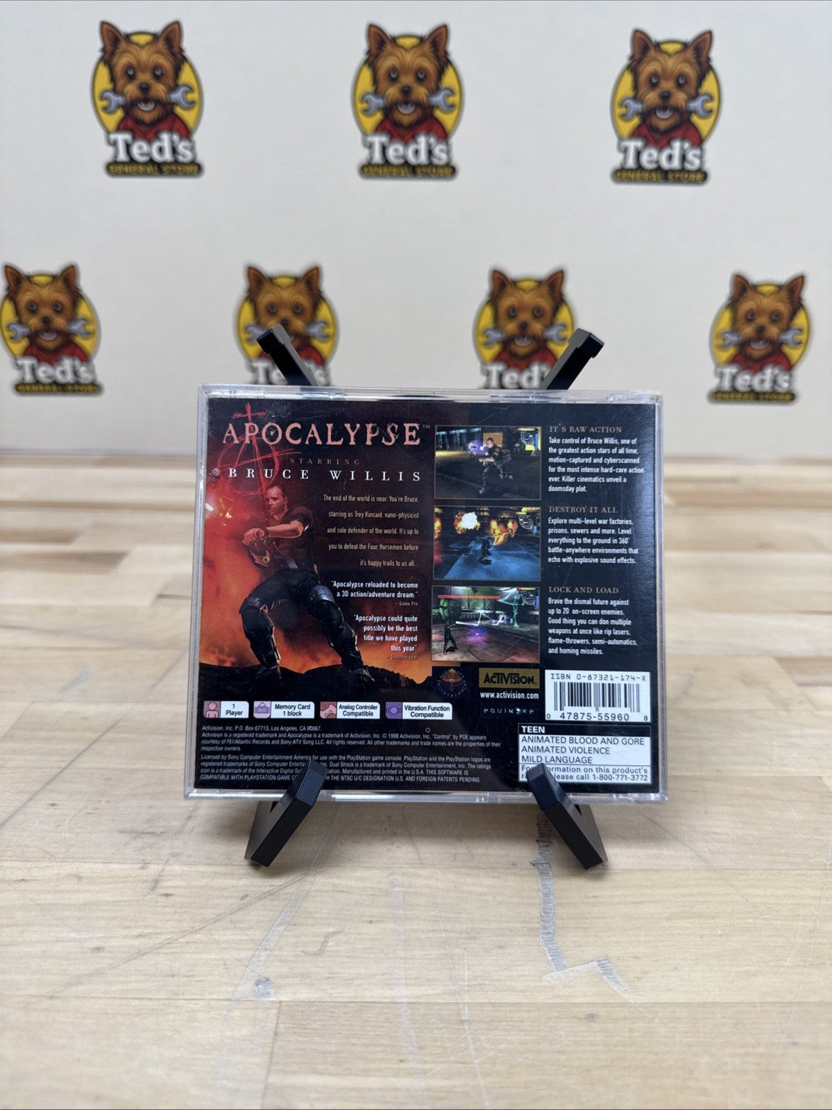 Apocalypse - Sony PlayStation 1 Activision 1998