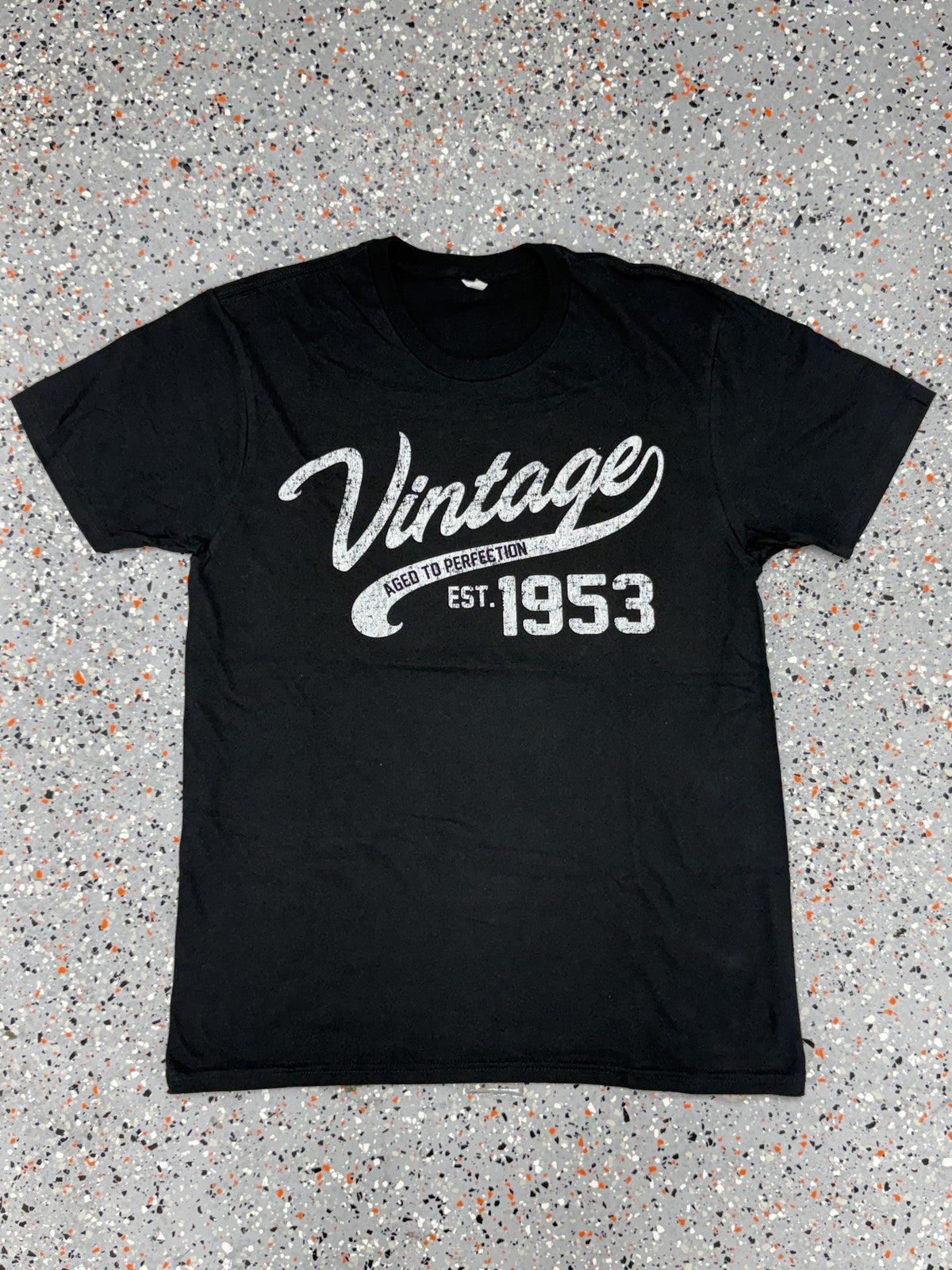 1953 Vintage "Aged to Perfection" T-Shirt - M
