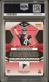 2022 Panini Mosaic #303 Desmond Ridder Silver PSA 10