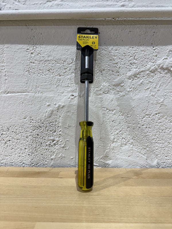 STANLEY 64-103-A Screwdriver Phillips #3 6 in Round