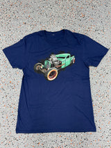 Blue Hot Rod T-Shirt - M