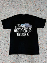 Easily Distracted By Old Pickup Trucks Classic T-Shirt - M
