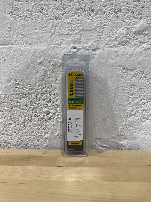 Stanley Hand Tools Swkbn625S Brad 5/8" 1000/Cd