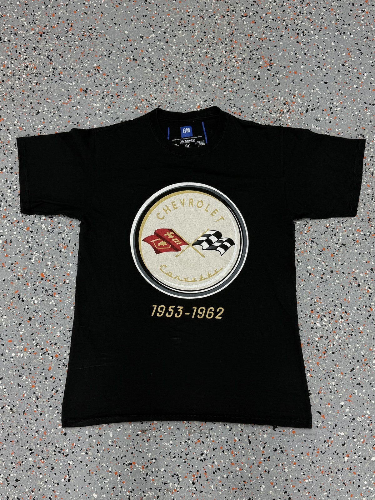 Chevrolet Corvette 1953-1962 Black Official GM - T-Shirt - M