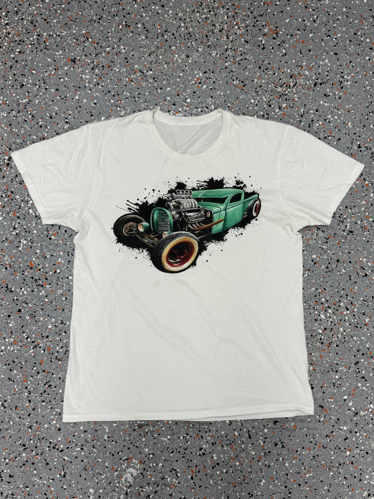 Hot Rod Garage T-Shirt Old School - M