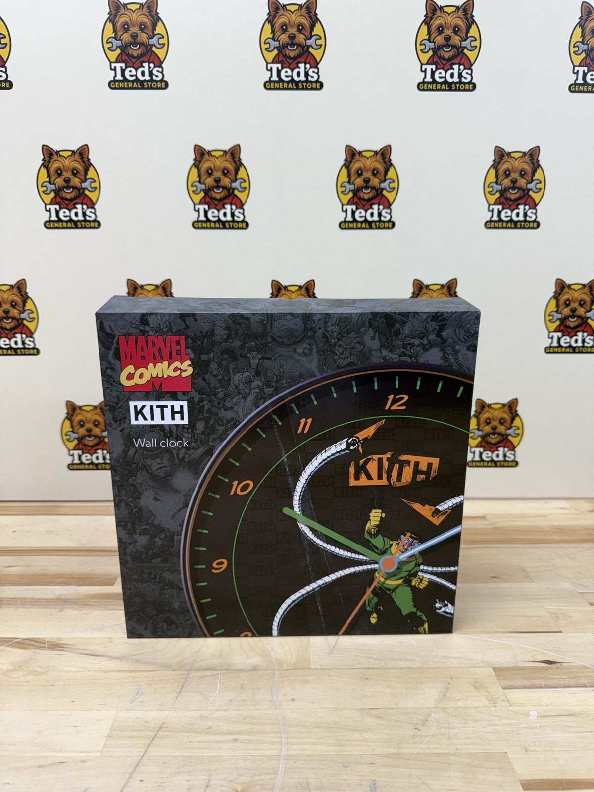Kith X Marvel Doctor Octupus Clock 85th Anniversary KHL150471 SEALED