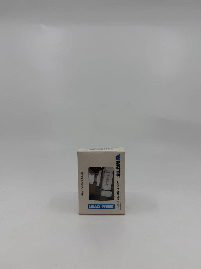 WATTS LF890203 Angle Supply Stop 1/2" IPS x 1/2" OD COMP