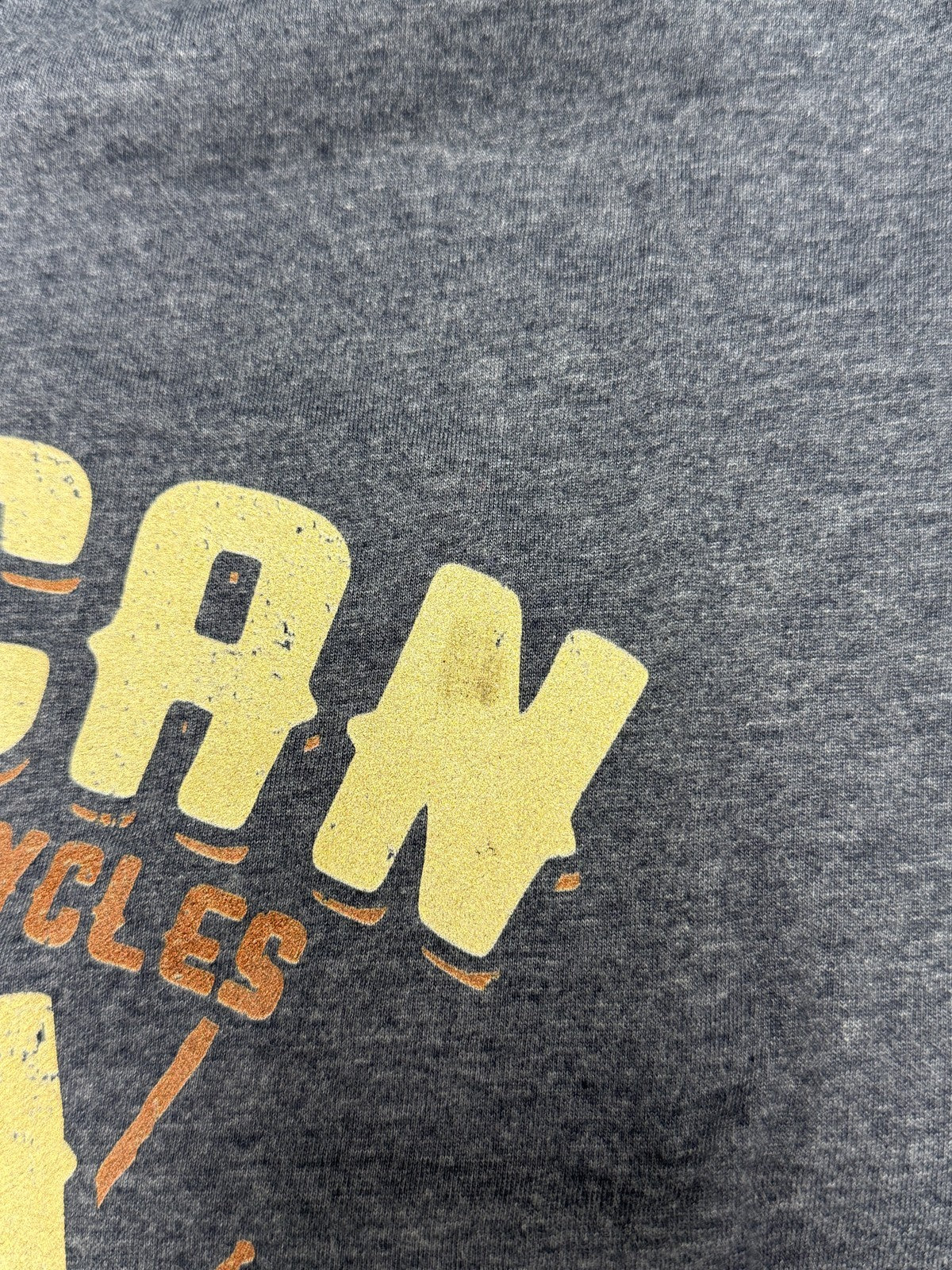 American Indian Vintage Motorcycle T-shirt - M