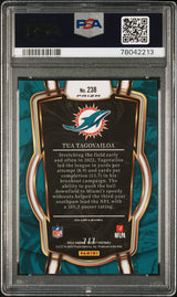 2022 Panini Select #238 Tua Tagovailoa Neon Orange Pulsar Prizm PSA 10 #/7