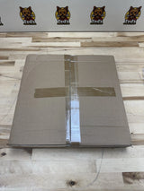 Castellum Side Table in Light Sand & Travertine New with Box