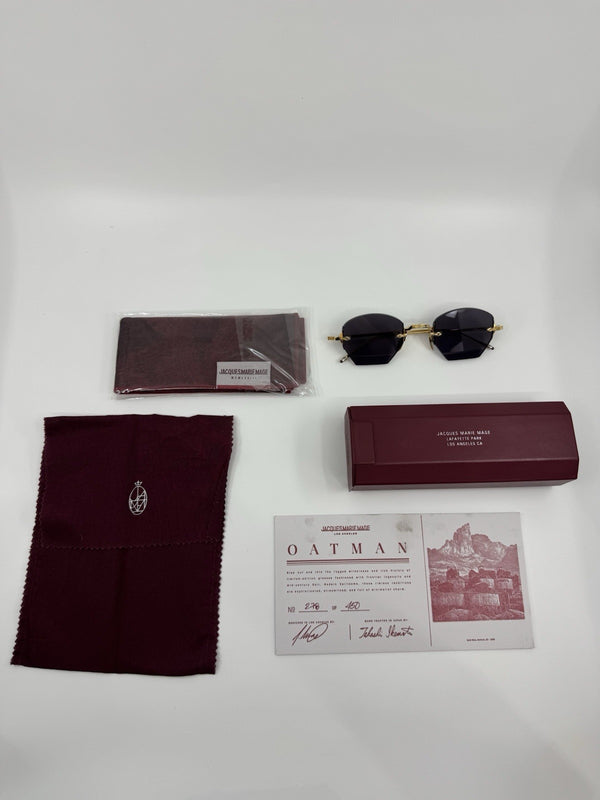 Jacques Marie Mage Oatman Sunglasses (Gold) JMMOA40