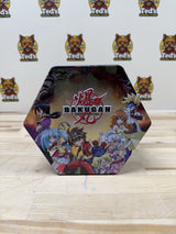 Bakugan 18 Battle Brawlers Hexagon Tin Collector’s Set (Missing Pieces)